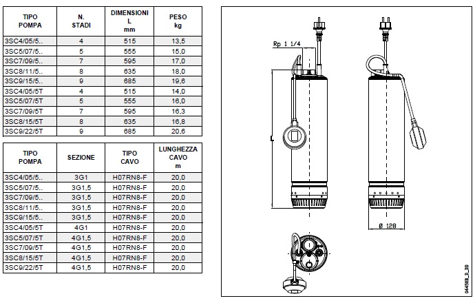 SCUBA 3SC5/07/5  HP.1 Monofase - Acquista Online